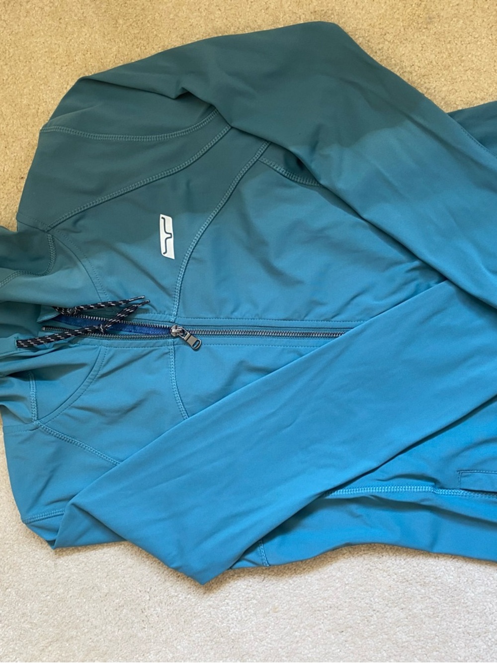 Kimes Ranch Teal Blue Utility Jacket